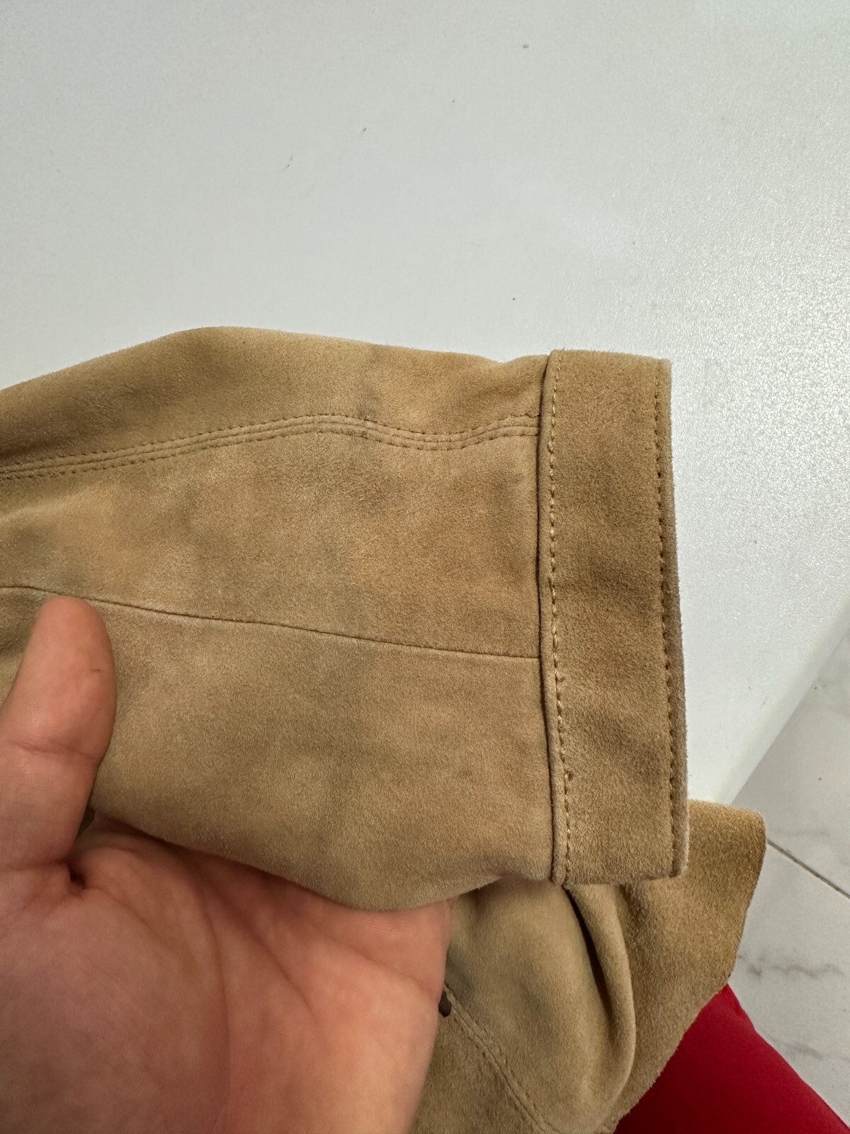 2002 Moncler Real Leather Basic Bomber Jacket Vin… - image 20