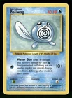 1999 Heavily Played Pokemon 59/102 Poliwag Base Set Non Holo English