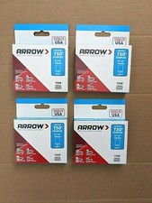 4 BOXES (5000) ARROW T50 STAPLES 14MM
