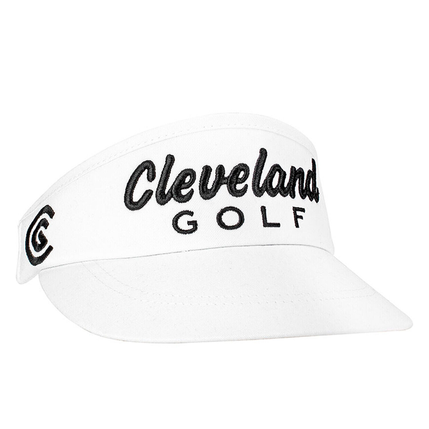 NEW Cleveland Golf Performance Tour Visor White Adjustable Visor/Hat/Cap