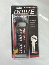 Venom Drive Series 20C 2S - 5000mAh 7.4V LiPo RC Battery - Universal 2.0 Plug