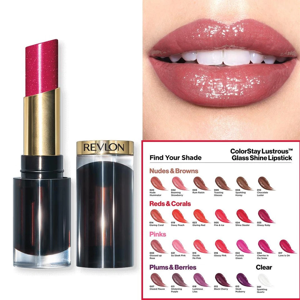 REVLON ULTRA HD+LUSTROUS LIPSTICK LEUCHTENDE FARBEN WAX FREE TECHNOLOGIE 19VARIA - Bild 3 von 4