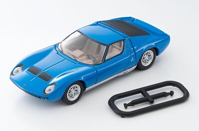 Tomica Limited Vintage Lamborghini Miura P400 Blue Metal Diecast