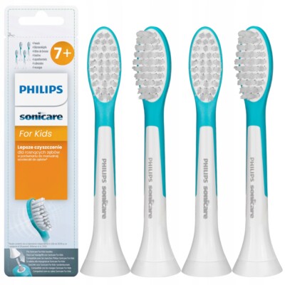 4 Stück Philips Sonicare HX6044 KIDS 7+ Neu | Ersatzköpfe | Oral Care  =//