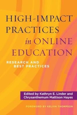 High-Impact Practices Online: Research and Best Practic - Paperback NEW Linder,