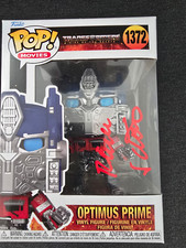 REINER SCHÖNE signed autograph in person FUNKO POP TRANSFORMERS OPTIMUS ACOA