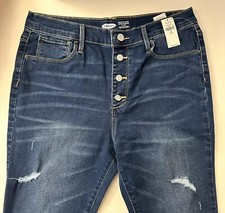 Rockstar Super Skinny Jeggings High Rise Girls Size 16 Plus Old Navy 