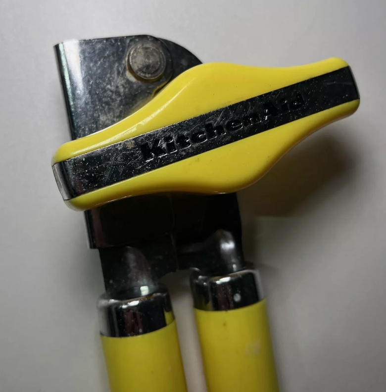 Kitchen Aid Yellow Can Opener Preowned Good Condition Not Tested eBay