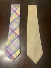 Tommy Hilfiger Neckties 100 Silk Men  s Lot of 2