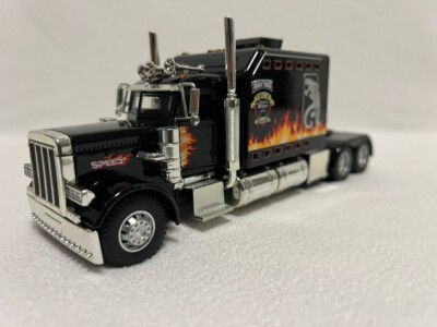 1:24 Diecast Vehicle for Peterbilt Heavy Truck 389 Model Truck Toy Sound Light