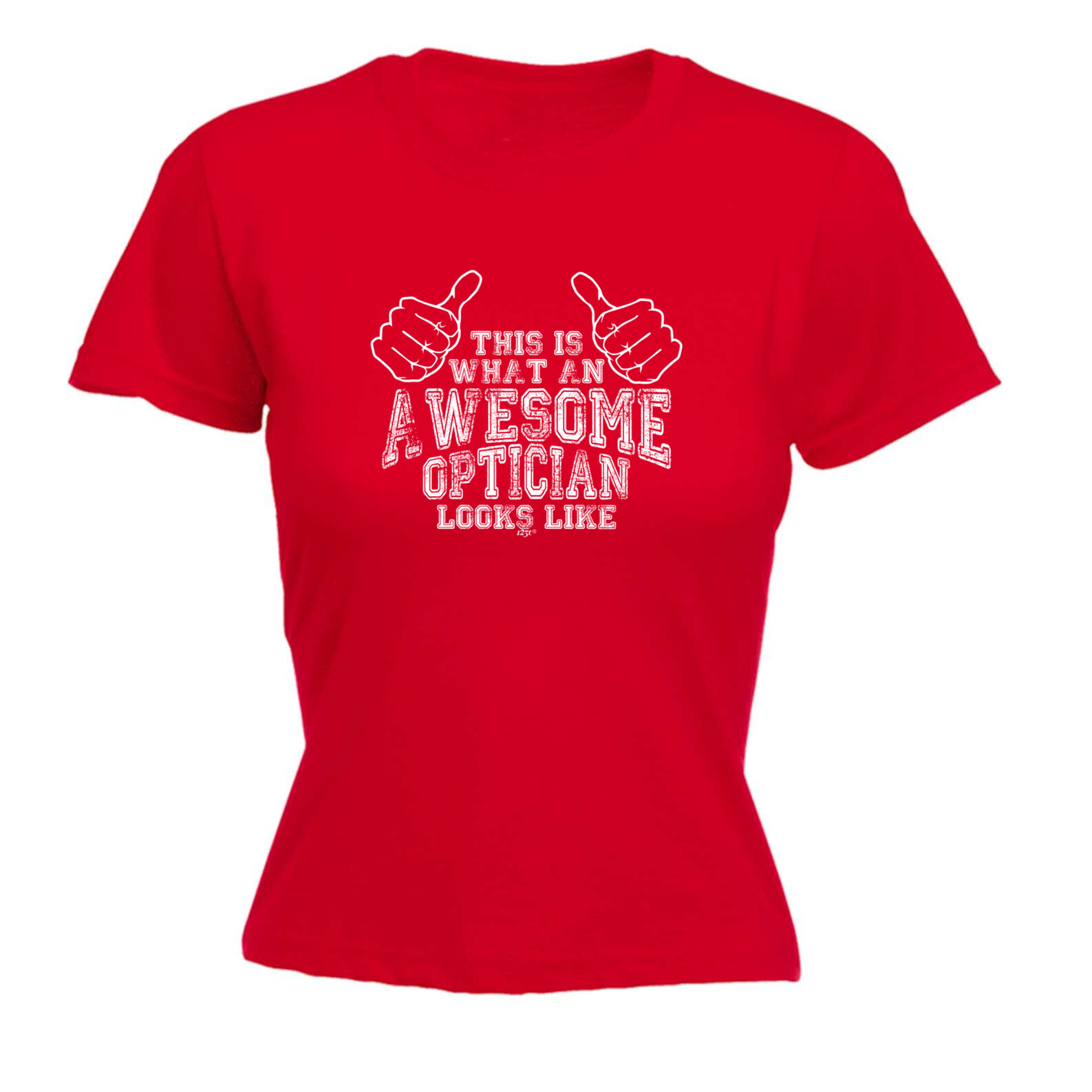 This Is What Awesome Optician - Womens T Shirt Funny T-Shirt Novelty gift tshirt