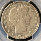 1904-S 50C Barber Half Dollar  PCGS     F DETAILS               28023022