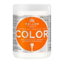 Kallos Color Hair Mask with Linseed Oil and U...