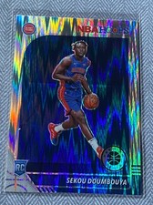 2019-20 NBA Hoops Premium Stock Sekou Doumbouya Rookie RC Flash Prizm Variation