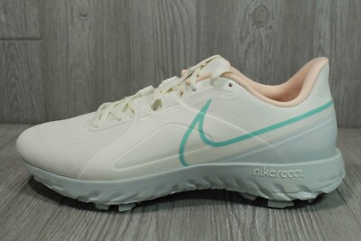 Nike React Infinity Pro Golf Shoes Sail Crimson Tint Men's Size 12.5 CT6620-108
