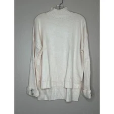 ANRABESS NWT Women's S Oversized Turtleneck Long Sleeve Casual Cozy Baggy Knit