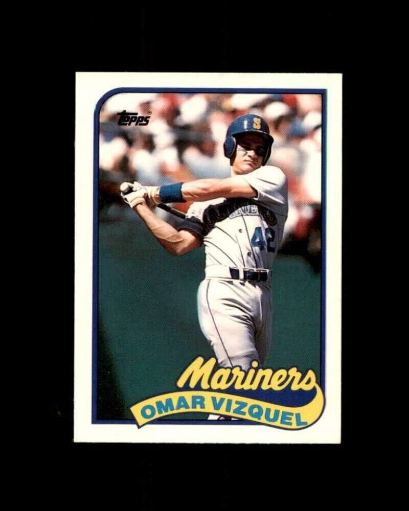 1989 Topps Traded Tiffany #122T Omar Vizquel
