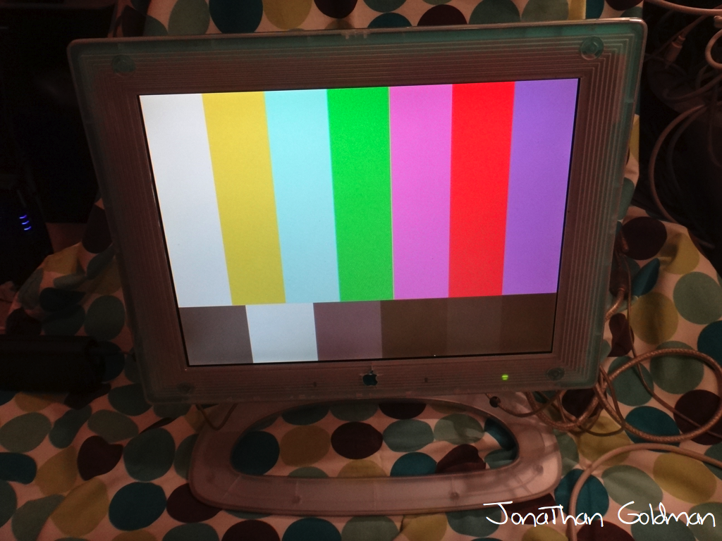 Apple Studio Display 15 M4551 Blueberry VGA LCD Display Apple Studio Display 15 M4551 Blueberry VGA LCD Display