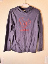 NFL Team Apparel Houston Texans Hoodie Men's Blue Hoodie Long Sleeve Sweater