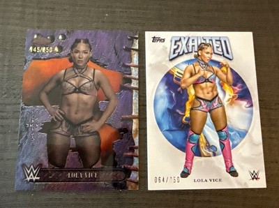 Lola Vice 2 Card Lot: Cactus Jack /250 & Exalted /150