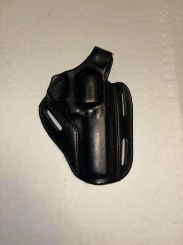Gould & Goodrich 803 94 Black Leather Pancake Holster Ruger GP100 Revolver