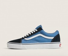 Vans Old School Shoes Blue Navy Size 8 Womens