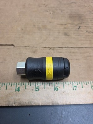 Pneumatic Hose Coupling 1/2'' Thread, 3/8'' Body Diameter Industrial Interchange