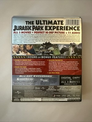 【廃盤】『ジュリアン』 Blu-ray Jurassic Park Ultimate Trilogy Blu-ray Set with Slipcover