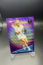 2021 Topps Chrome - Martina Navratilova #98 Purple Wave Refractor /199