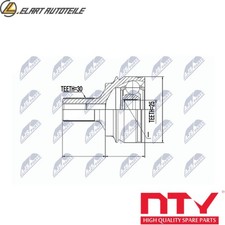 GELENKSATZ ANTRIEBSWELLE NPZ-ME-016 FÜR MERCEDES-BENZ S-CLASS/Convertible CLS  