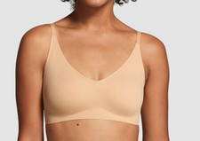NWD TRUE  CO True Body Triangle Convertible Strap Bra Beige Size Small 16821