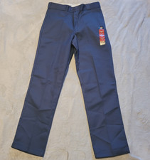 Dickies 874 Work Pants Mens Size 34x34 Navy Blue Original Fit New