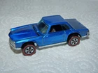Vintage Hot Wheels Redline 1969 Blue Mercedes Benz 280SL - Dark Int, Excellent+!