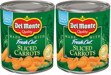 Sliced Carrots, 8.25 Oz Pack of 2 