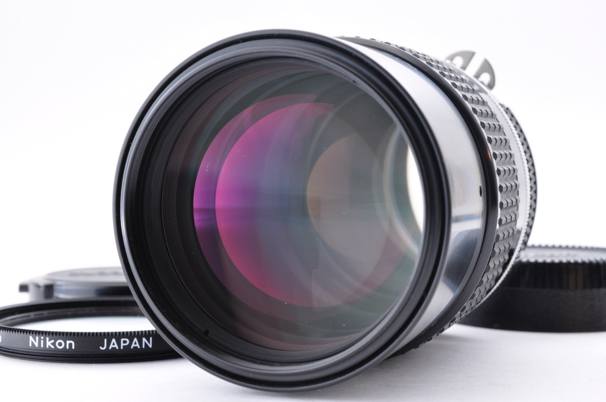 【良品】NIKON ニコン AIS NIKKOR 135mm F2.8 MF Nikon Ai-S NIKKOR 135mm F2.8 [Near Mint] MF Lens F Mount From