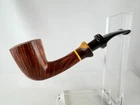 Poul Winslow, Handcut in Denmark, Grade C, Pfeife - pipe - pipa, Flamegrain, 9mm