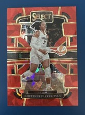 2024 Panini Select WNBA #62 Cheyenne Parker-Tyus Red Ice Concourse