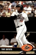 Tony Batista 2003 Donruss #86 Orioles MLB READ FREE SHIPPING AutographDen