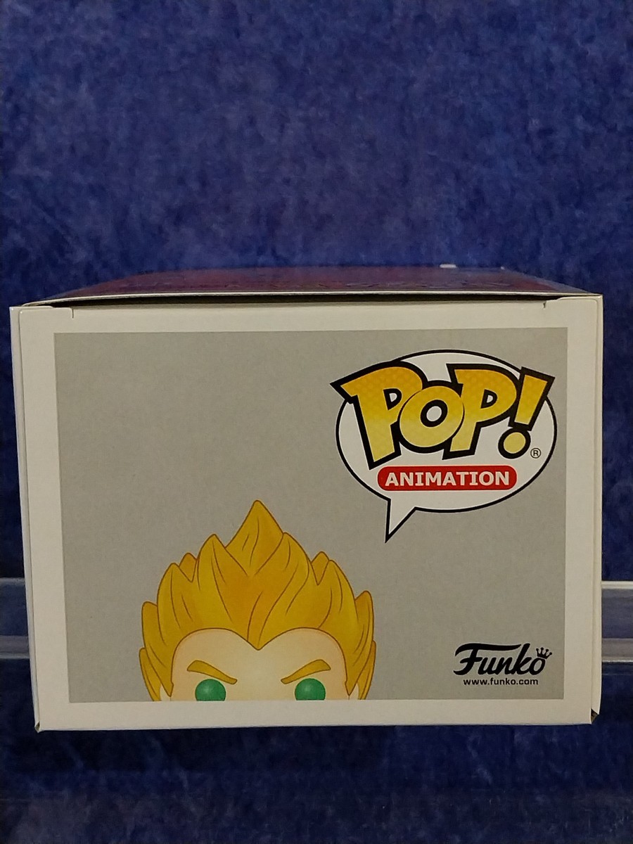 Funko Pop Dragon Ball Z Super Saiyan Vegeta Gold Chrome 2018