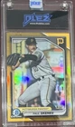 2024 Topps Bowman Chrome Prospects.  Paul Skenes. Gold Refractor 12/50￼
