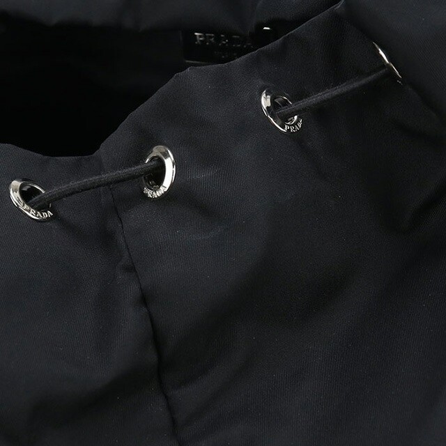 Used PRADA Rucksack Women s Brand PRADA Re Nylon Backpack Black Bag from japan thumbnail 8