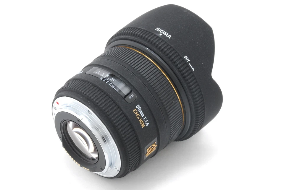 ▶️Tested! [MINT] Sigma EX 50mm f1.4 DG HSM AF Lens For Canon EF EOS w/ Box JAPAN - Image 4 of 4