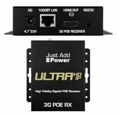 Just Add Power VBS-HDIP-508POE 3G Poe Receiver for 4K Video