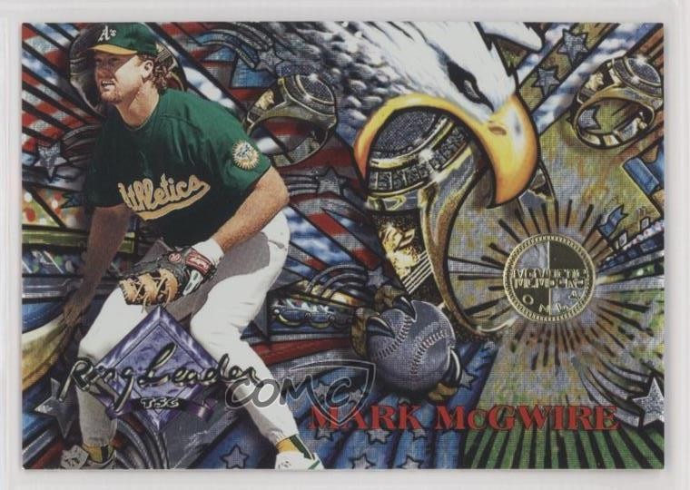 1995 Topps Stadium Club Ring Leaders Members Only Mark McGwire #2 0ji1
