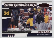 2021 Panini Contenders Draft Picks Front Row Seats Red Nico Collins #28 1e1b