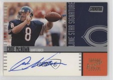 2000 Stadium Club Lone Star Signatures Cade McNown #LS20 Auto 7m3