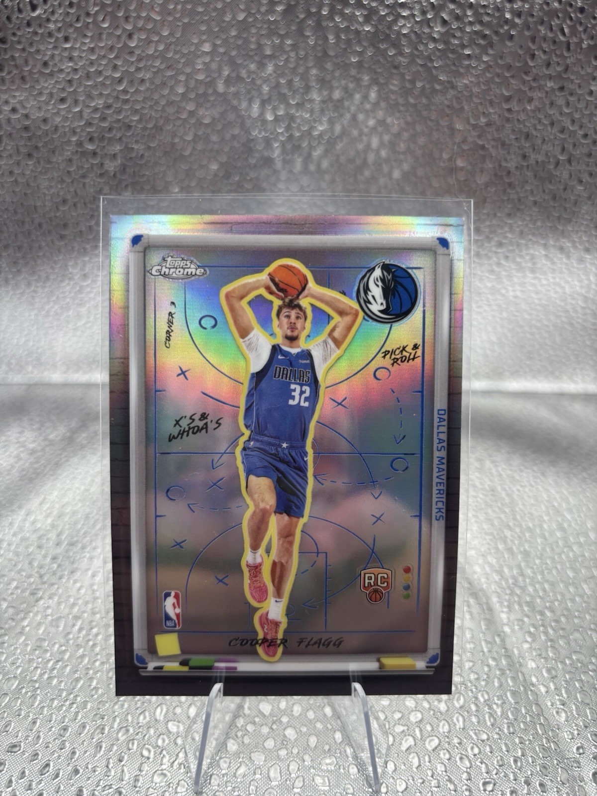 2025 Topps Chrome Basketball Cooper Flagg Rookie  X's And Whoa's Refractor #XW-8