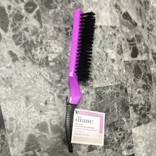 Diane Nylon Detangling Brush, Purple & Black,...