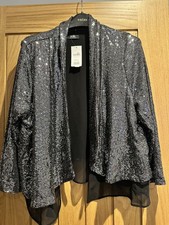 WALLIS SEQUIN JACKET SIZE 18 BRAND NEW WITH LABELS FOR SALE DUE TO WEIGHT LOSS