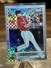 2022 Topps Chrome #145 Ernie Clement X-Fractor